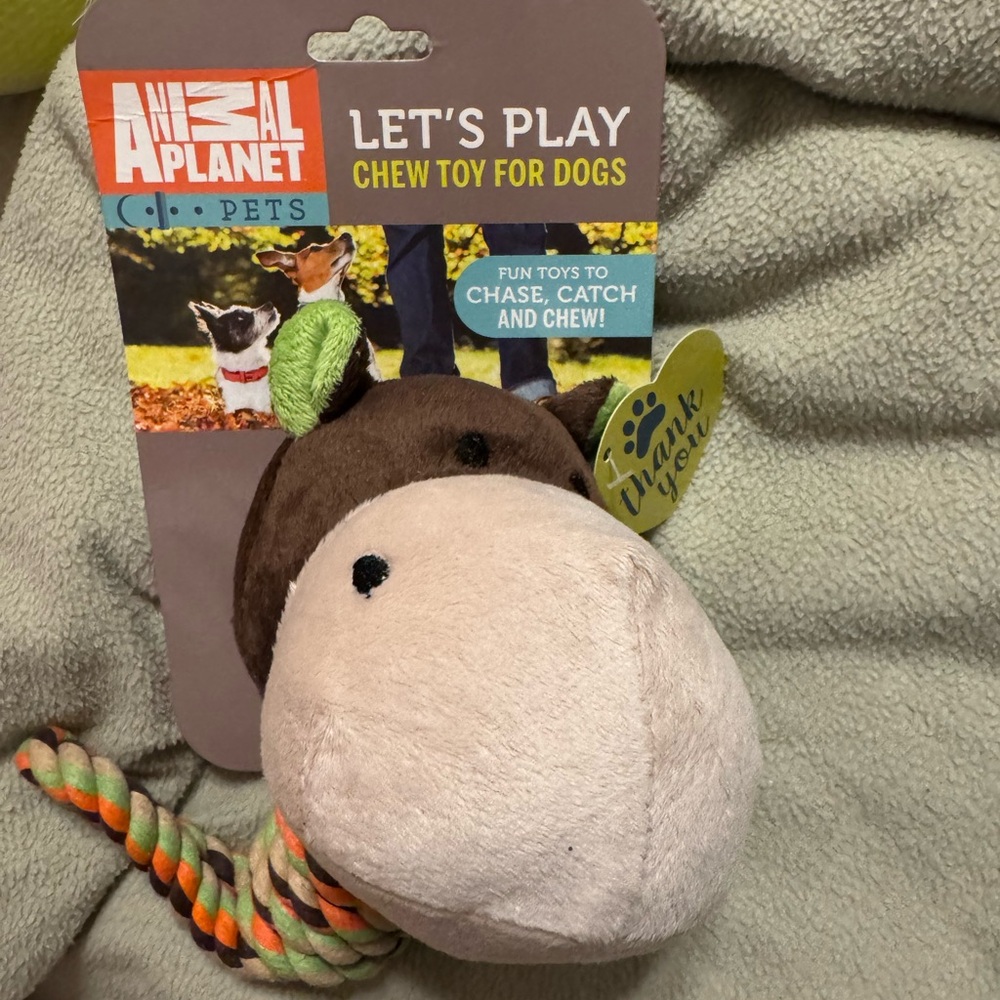 Animal Planet Brown and Cream Dog Chew Toy